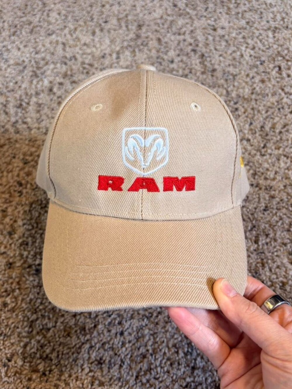 Dodge Ram Tan Hat